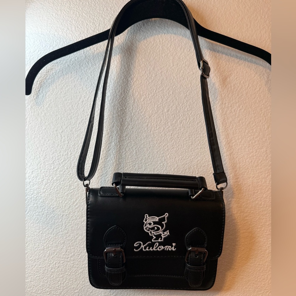 EUC Kawaii Sanrio Kuromi Soft Crossbody Mini Messenger Shoulder Bag - Picture 2 of 5